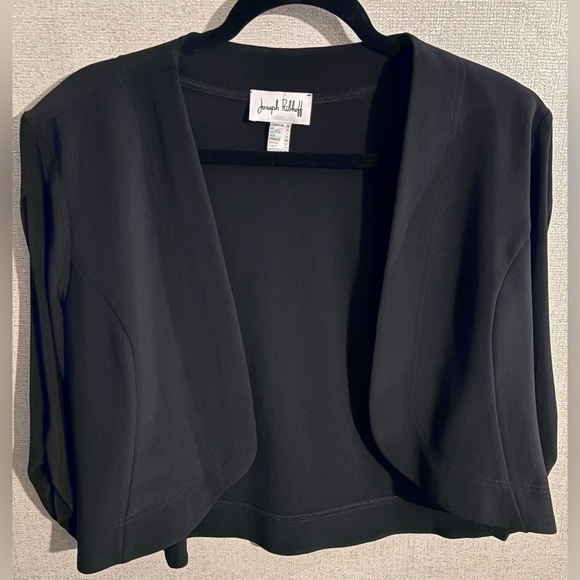 Joseph Ribkoff Jackets & Blazers - Joseph Ribkoff Black Open-Front Shrug